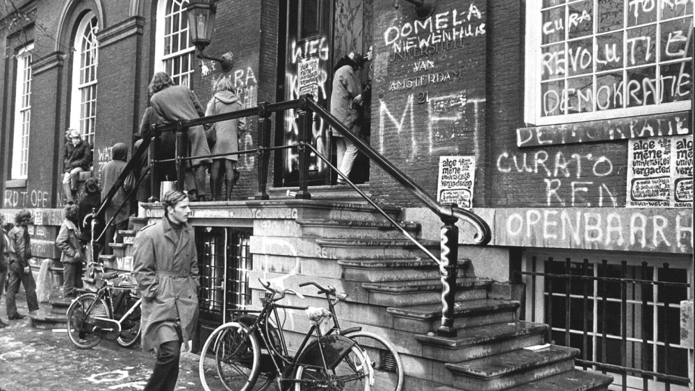 Van 1969 tot nu: studentenprotesten door de lens van Amsterdamse fotograaf Paul