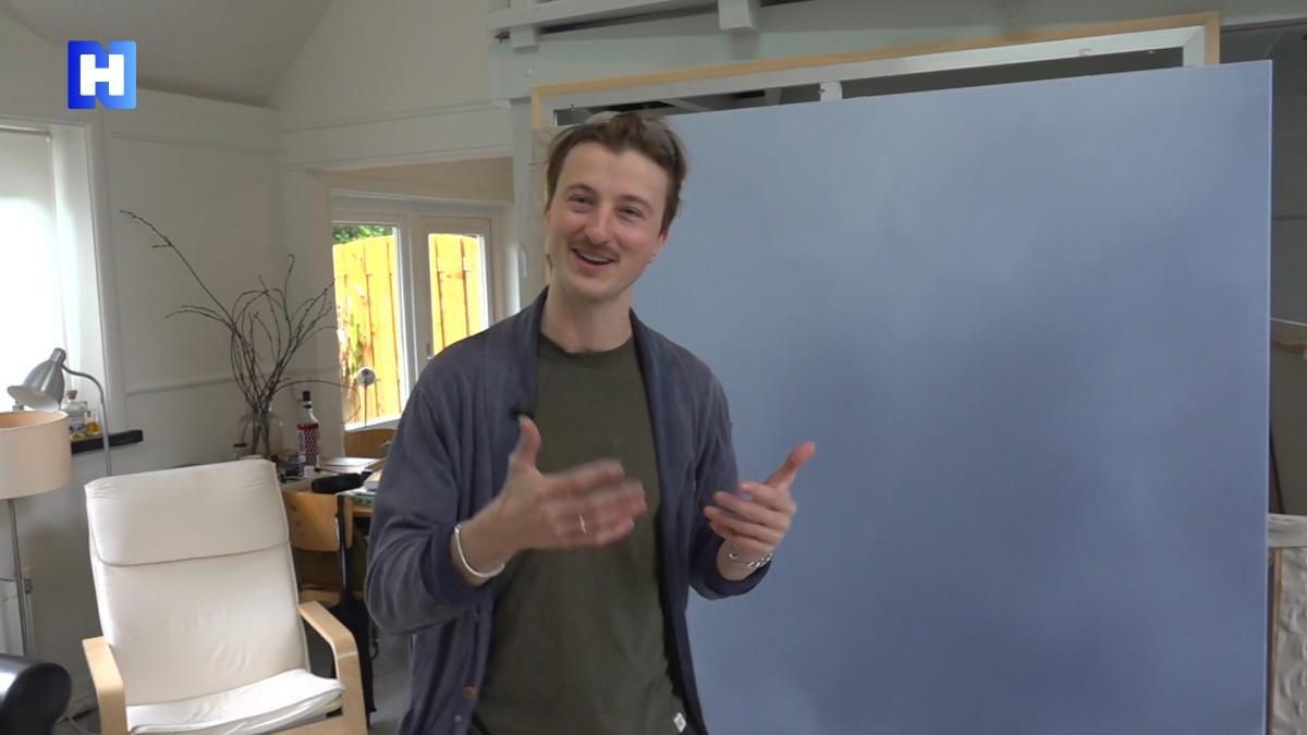 In de ban van Hollandse luchten: Sam zet Hollandse traditie voort met zijn werk