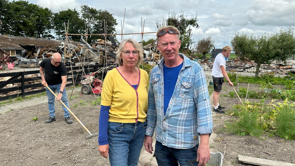 Steun uit hele land na verwoestende brand zorgboerderij: 