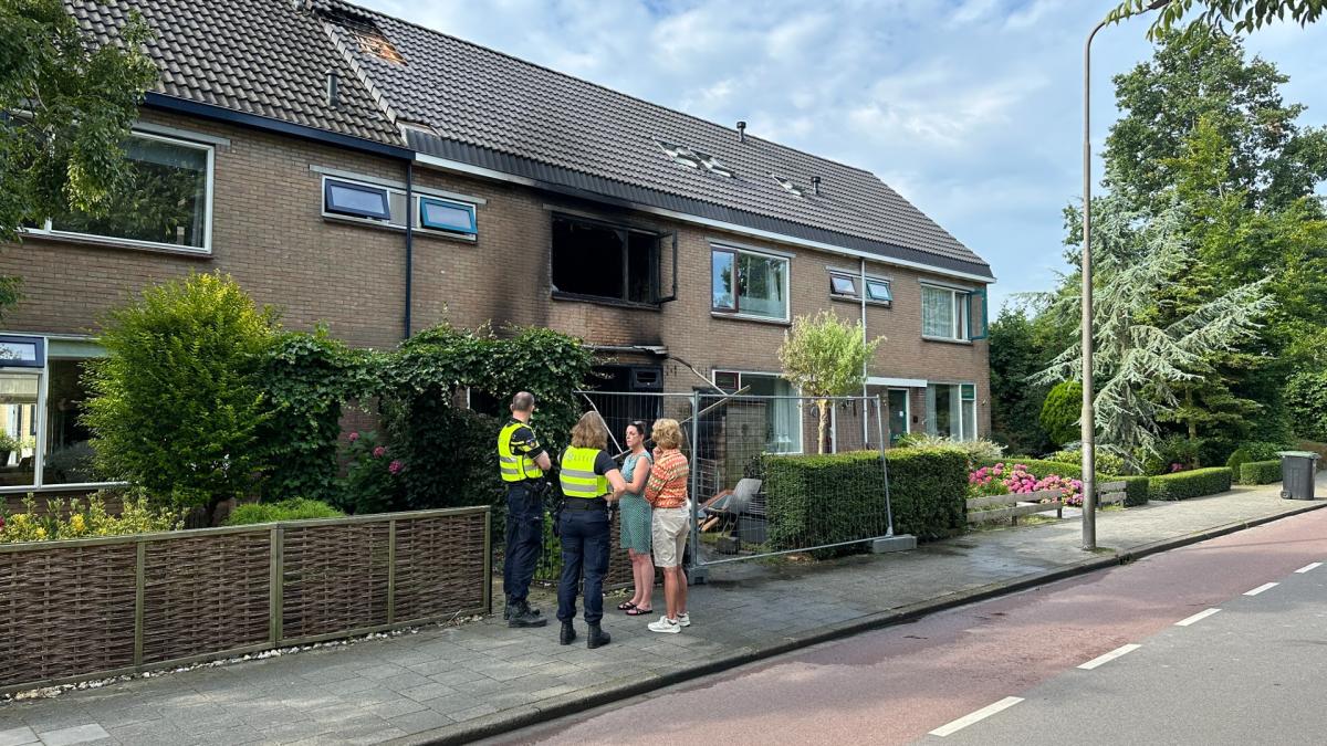 Verdachte die eigen huis in brand zou hebben gestoken blijft drie maanden langer vast