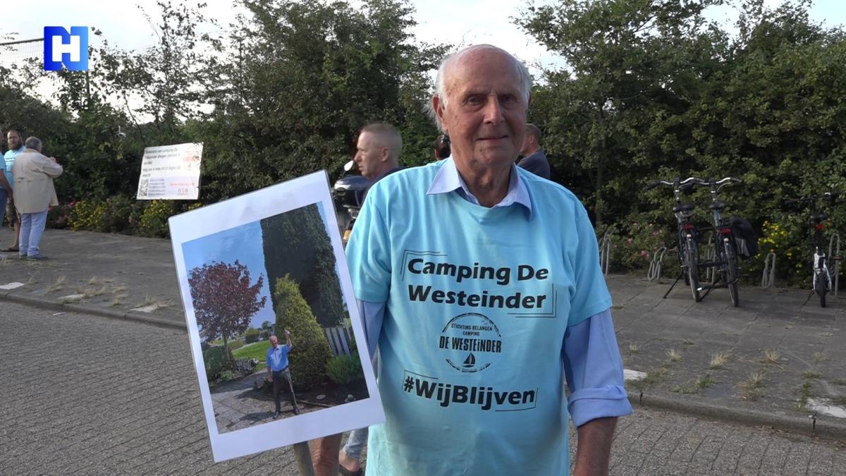 Bewoners De Westeinder schreeuwen het uit voor hun camping: 
