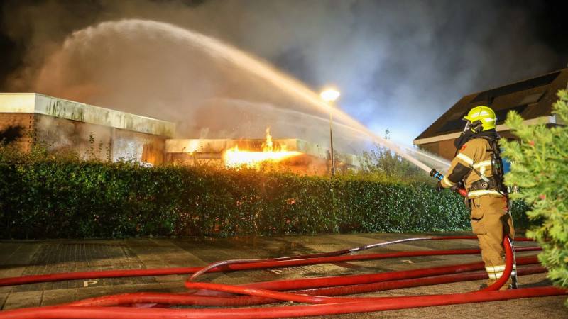 Brand Benesserlaan in Uitgeest