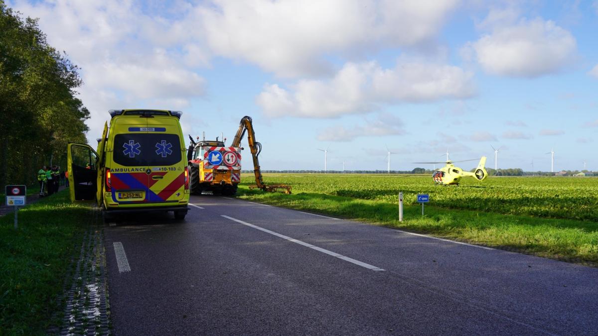 Dode bij zwaar ongeval met tractor op N248 in Middenmeer