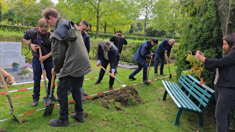 Opening aanleg tweede natuurbegraafplaats in Hilversum