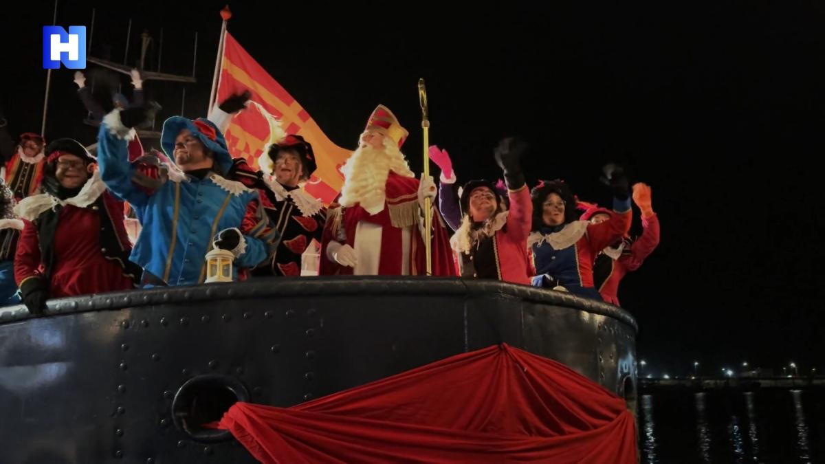 Unicum in Den Oever: voor het eerst is te zien hoe Sinterklaas terugkeert naar Spanje