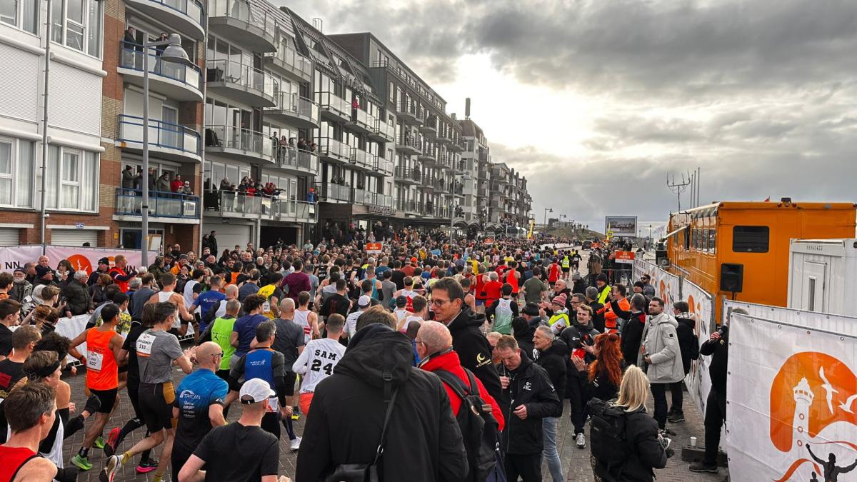Sneeuw op dit moment geen probleem voor strandrace en Egmond halve marathon