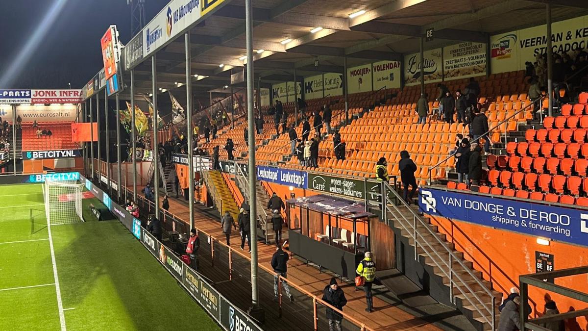 Uitvak blijft leeg: Fortuna-fans niet welkom bij FC Volendam