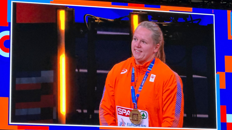 Het goud is voor Jessica Schilder