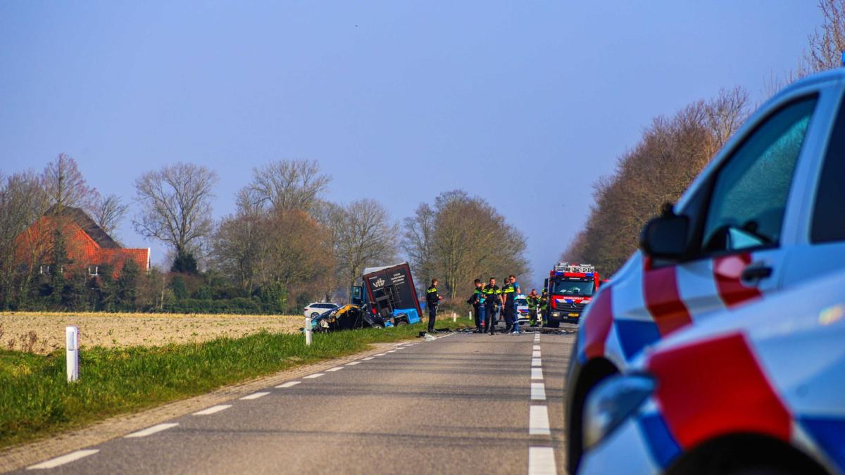 N248 bij Middenmeer weer open na dodelijk ongeluk