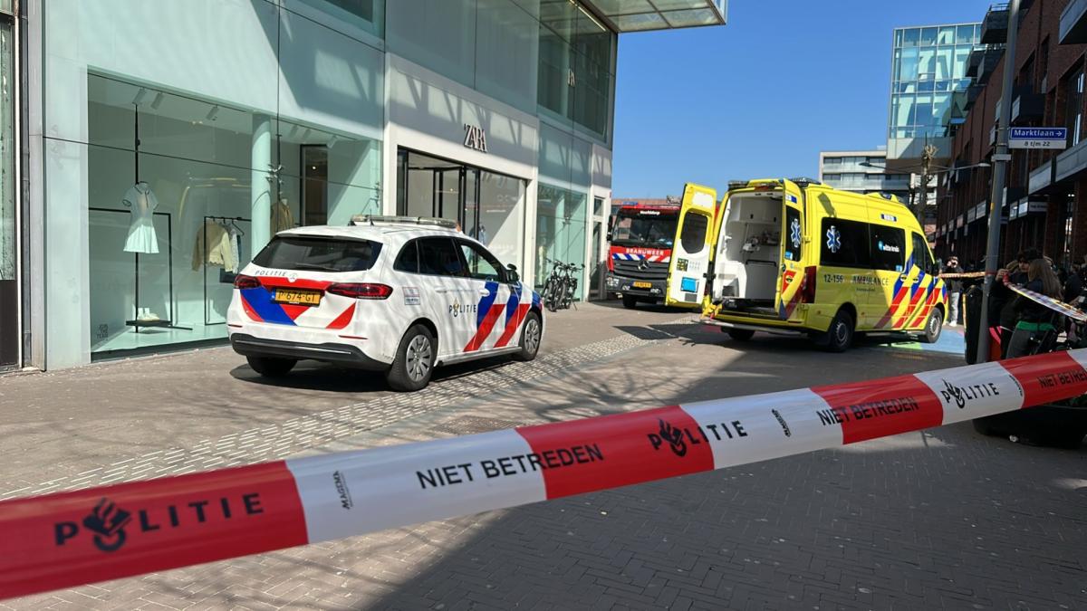 N247 dicht door brand bij tankstation • Motordief na achtervolging aangehouden