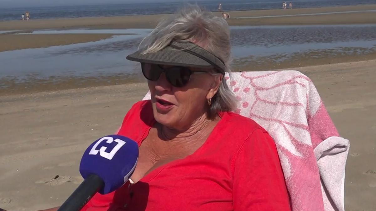 Vroege zomerpret in Wijk aan Zee, strand al drukbezocht