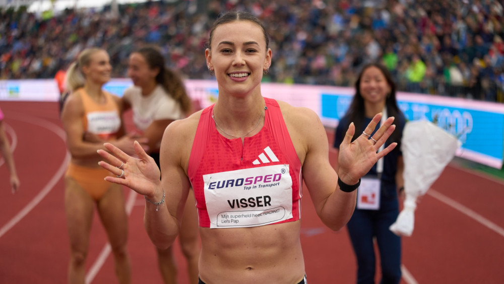 Met de snelheid zit het goed bij Nadine Visser: persoonlijk record richting WK atletiek