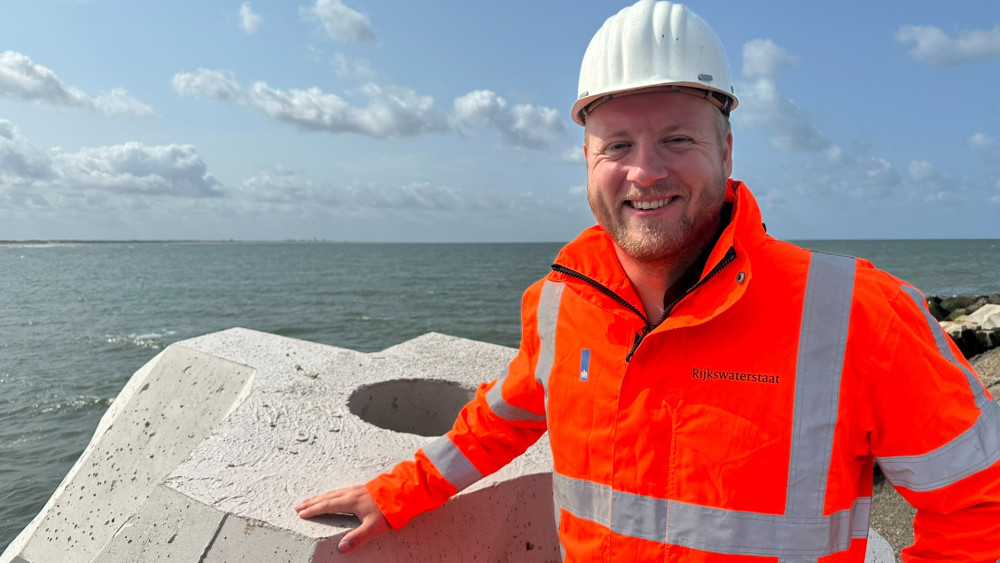 Betonblok-experiment op Zuidpier: extreme test voor duurzamere bouw