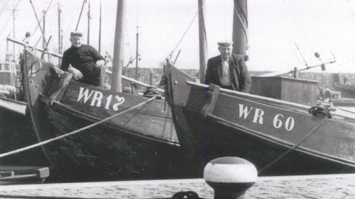 Meevaren op een 185 jaar oud vissersschip uit Den Oever