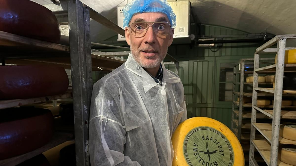 Van verdedigingswerk naar kaastempel: kaas rijpt in Fort Zuidwijkermeer