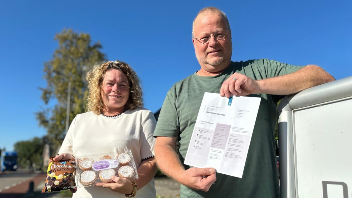 Foutgeparkeerd? Dat kost je in Obdam gevulde koeken of een slagroomtaart