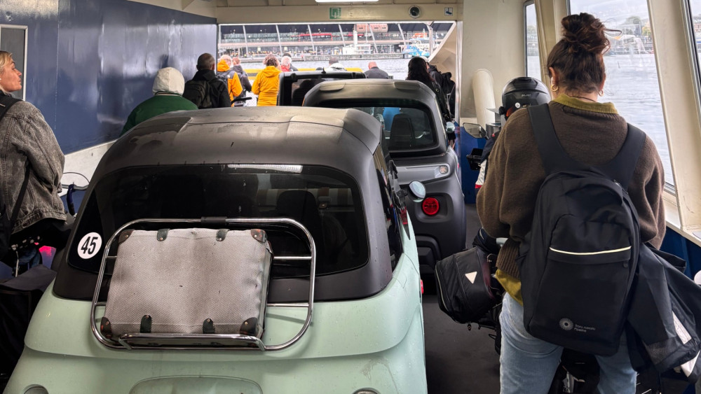 Microcar enforcement on ferries postponed due to incorrect fine amount