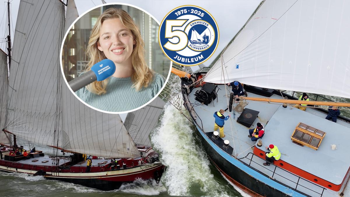 Al vijftig jaar strijden schippers om de winst in de Enkhuizer Klipperrace