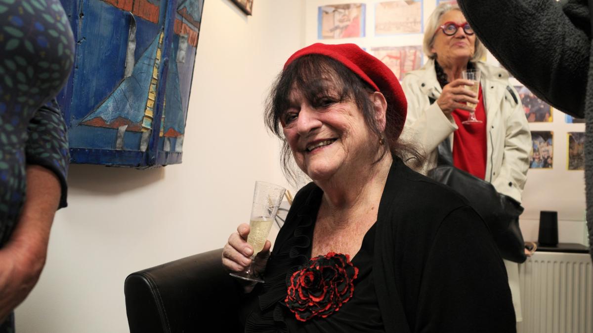 Kunstenaar Beppie Kooreman (84) doet voor de dertigste en laatste keer mee aan Kunstlijn