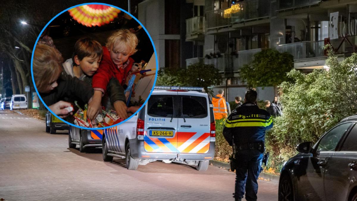 Gemaskerde tieners beroven kinderen van Sint-Maarten-snoep