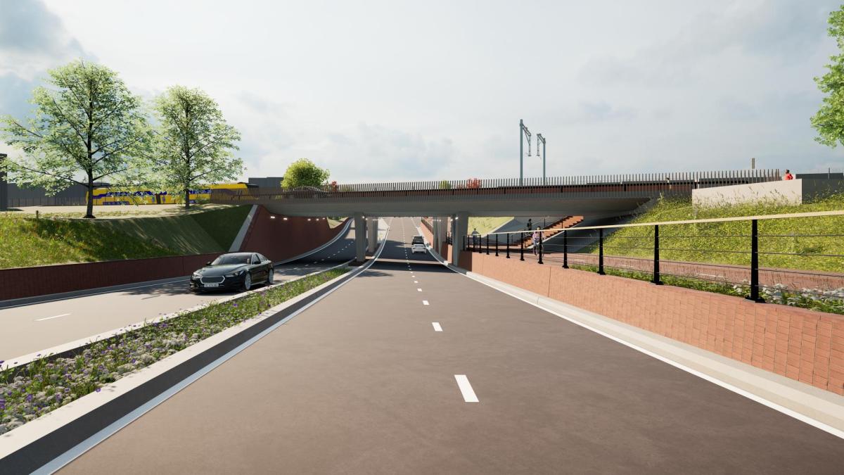 Het zit mee: spooronderdoorgang in Heerhugowaard maand eerder open