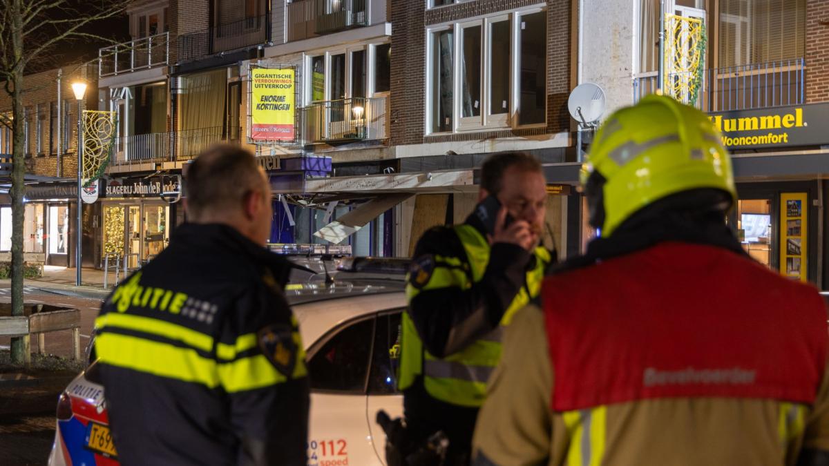 Heemskerkers rechtop in bed na plofkraak bij juwelier: 