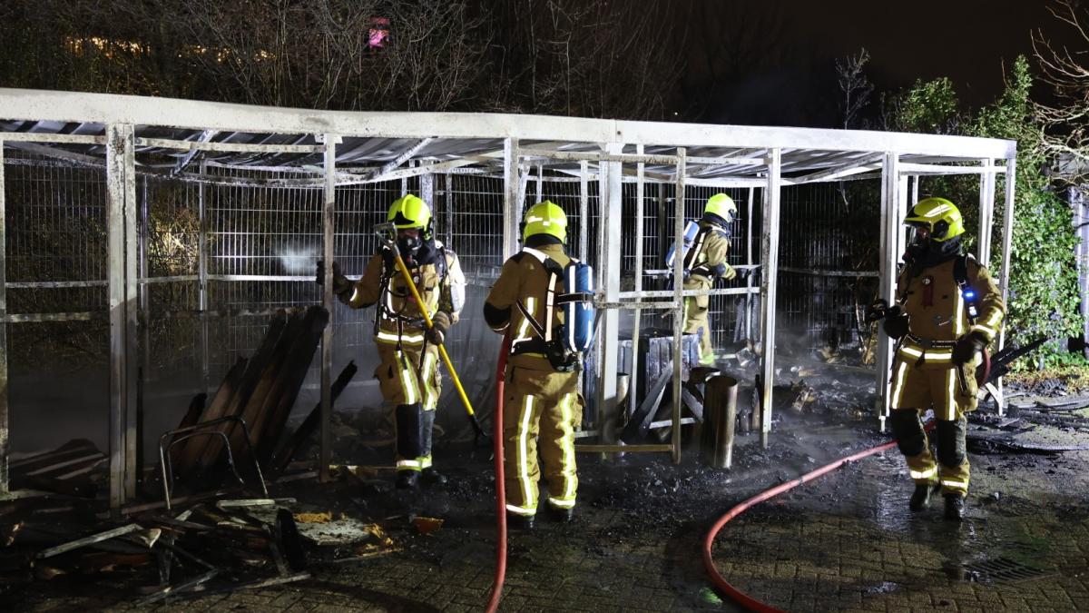 Hotel in Badhoevedorp ontruimd na brand in schuurtje
