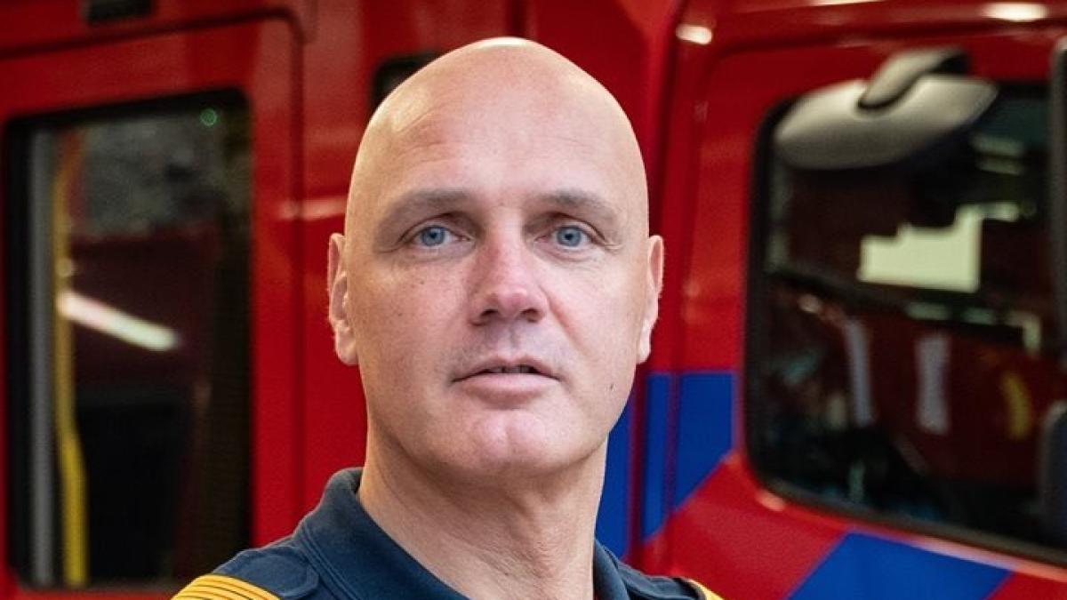 Dit is (voorlopig) de nieuwe brandweercommandant: Steven van de Looij