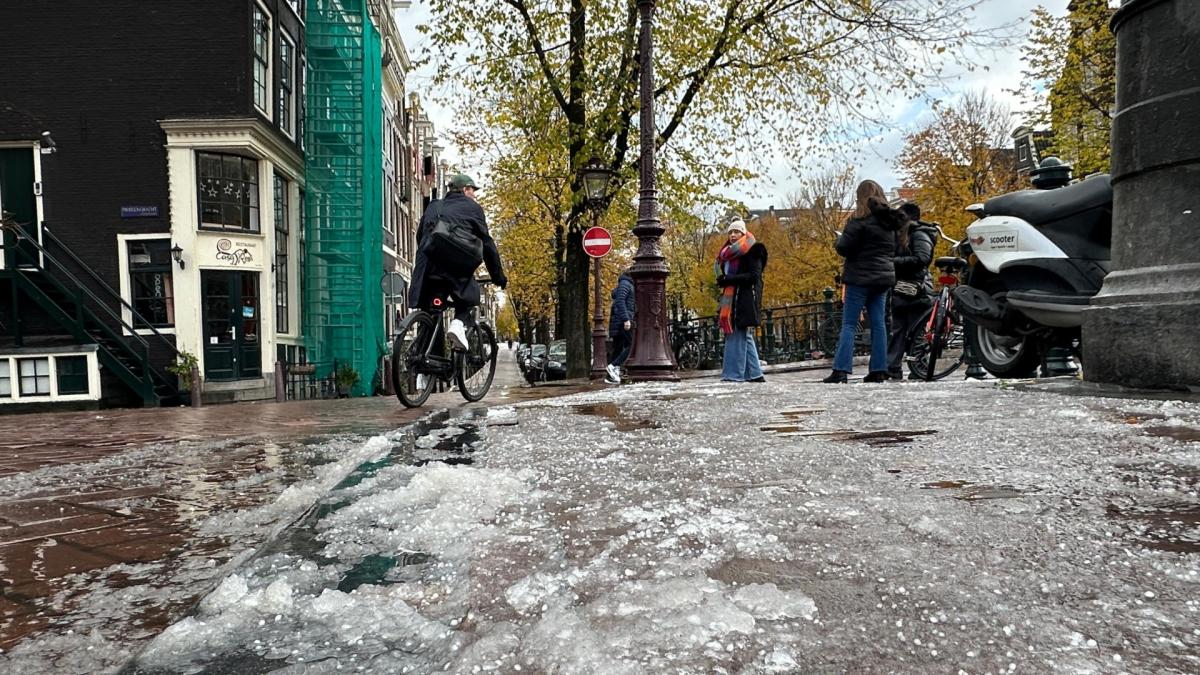 Winterse buien over onze provincie: temperatuur rond vriespunt