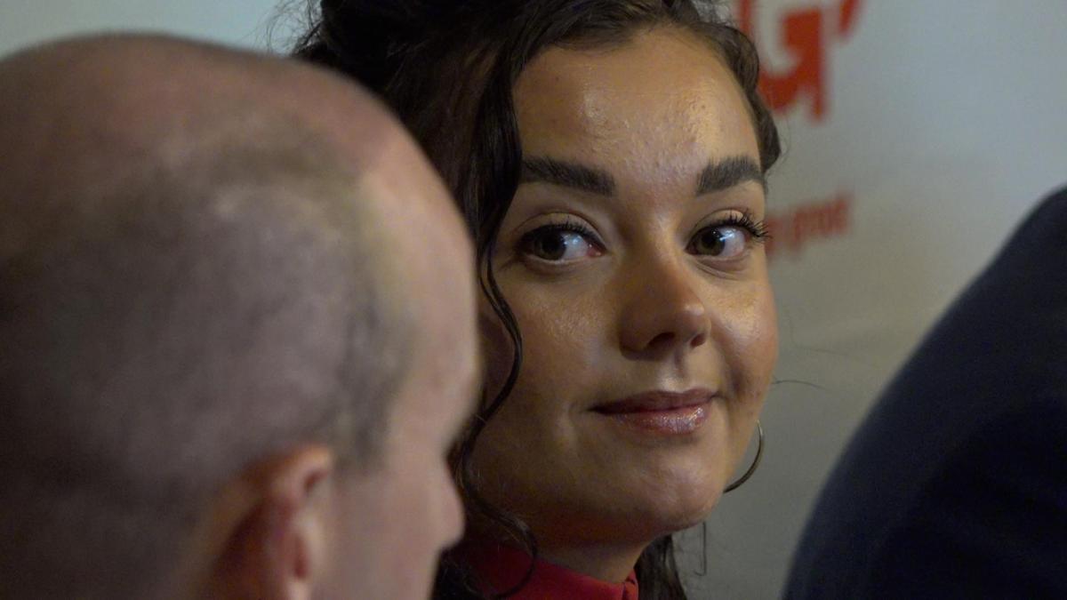 Tessa Neefjes fietst strandrace Egmond met verwarmde handschoenen: 