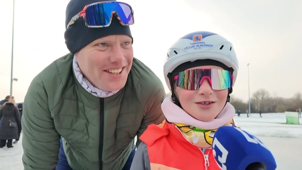 Eindelijk kon het weer, schaatsen op natuurijs: "Mooiste wat er is" Home