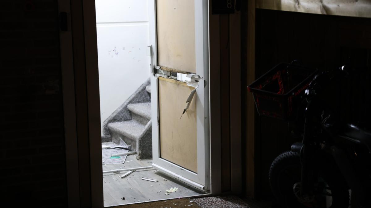 Schade aan woning na explosie in Zandvoort