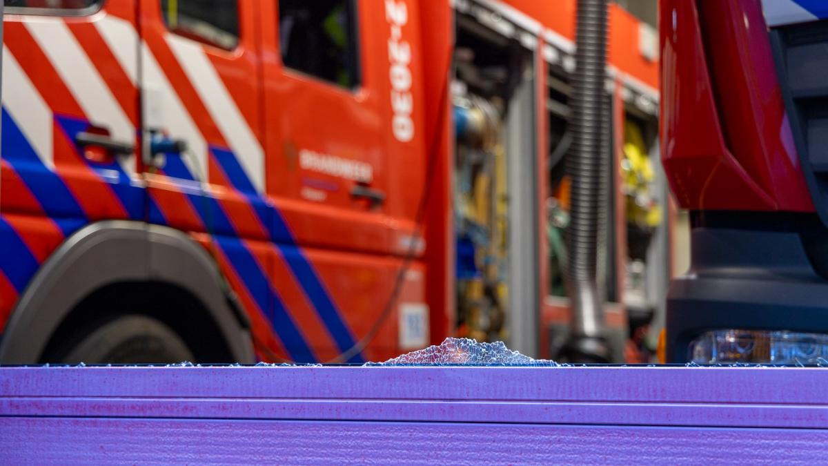 Inbraak bij brandweerkazerne in Uitgeest, pand beschadigd