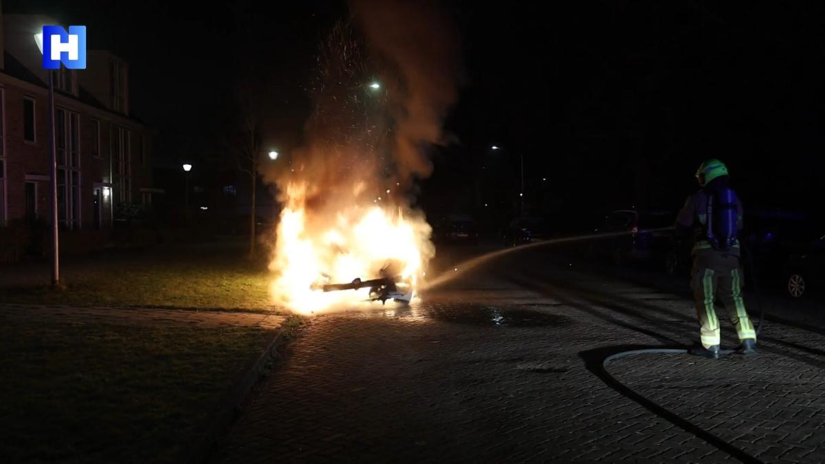 Politie doet getuigenoproep na autobrand Haarlem