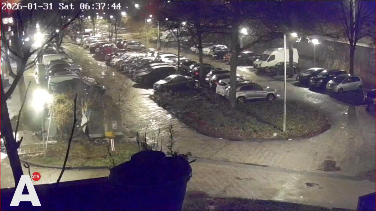 Beveiligingscamera legt beschieting woning Opheusdenhof vast: 16 schoten te horen