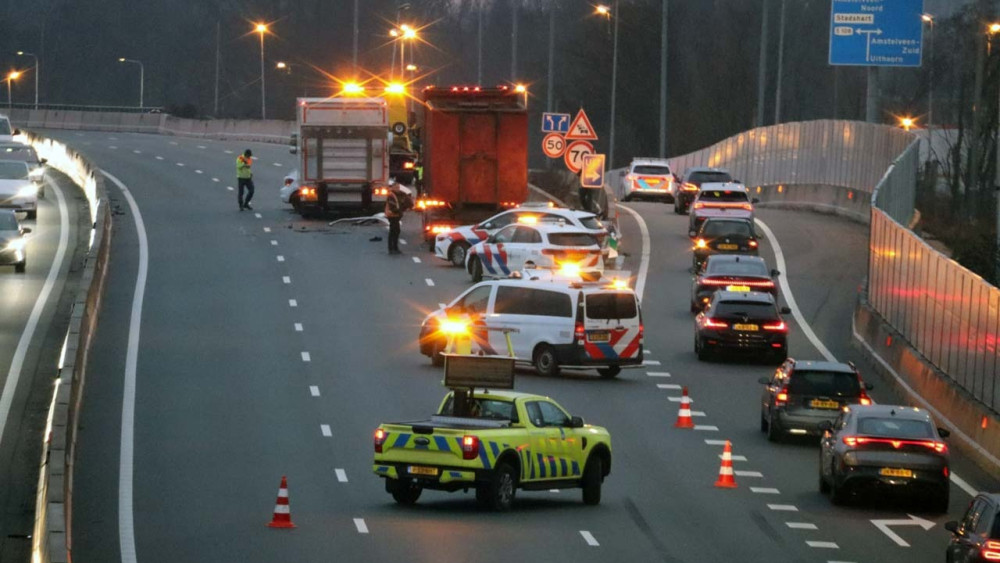 A9 finally open again after accident