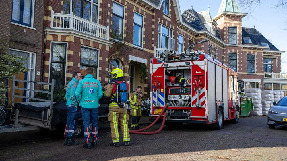 Person injured in Haarlem house fire