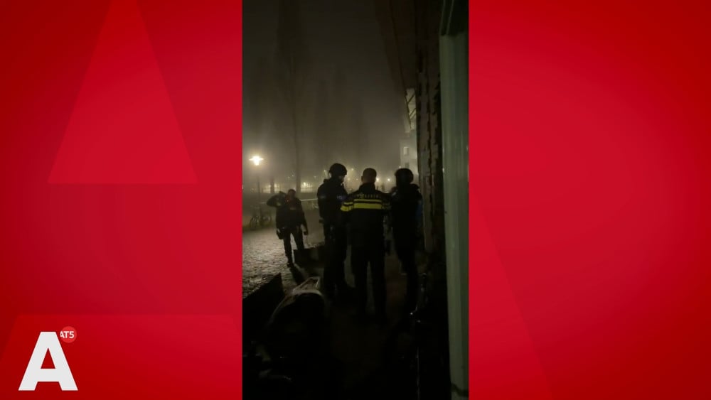 Grote politieinzet voor man met verward gedrag in Amsterdam-Oost