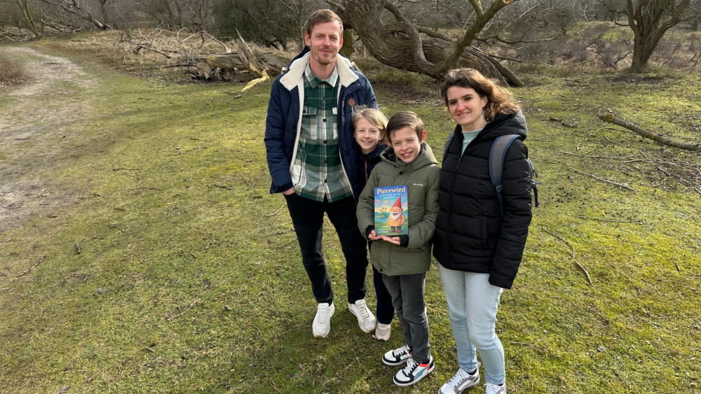 Not a garden gnome, but a dune gnome: Family writes book about Pierewied