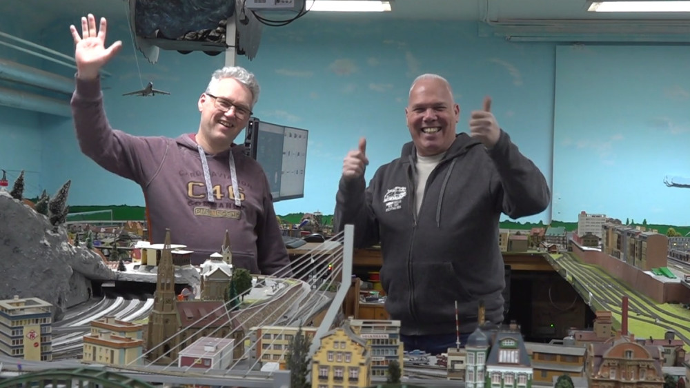 These men have been building their own miniature train world for fifty years