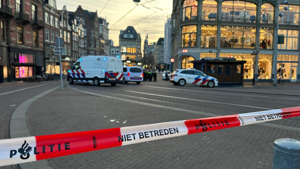 Scooter rider seriously injured after collision with two trams at Koningsplein