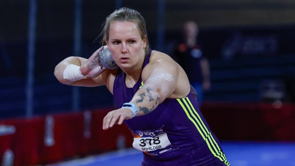 Moeiteloos stoot Volendamse Jessica Schilder naar zevende nationale indoortitel