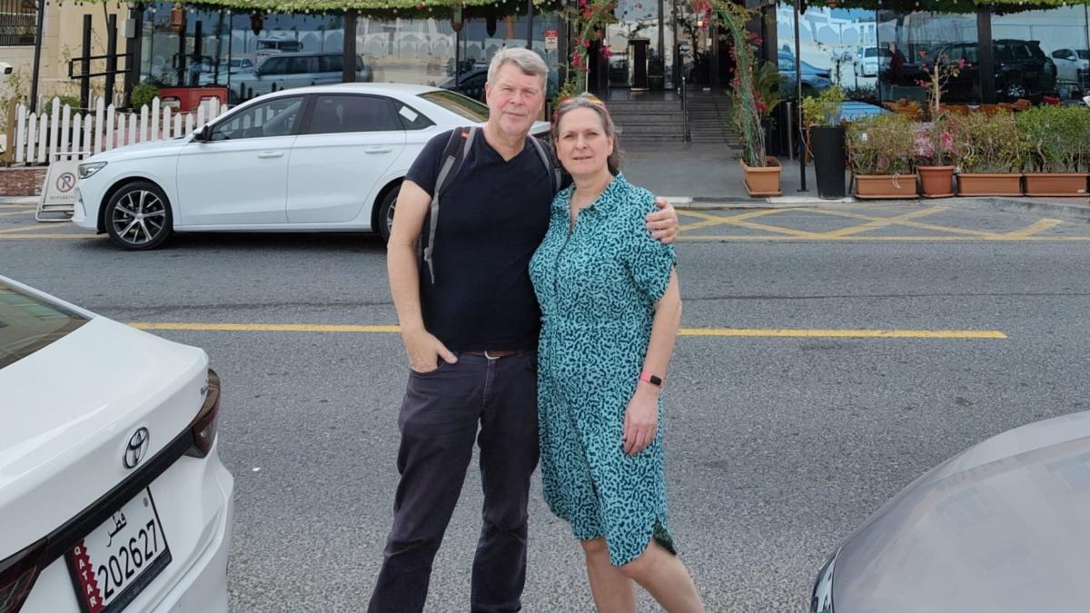 Wendy en Frank nog altijd vast in Doha: 