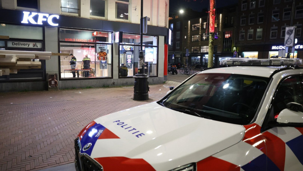Robbery at KFC on Eerste Van Swindenstraat, suspect arrested