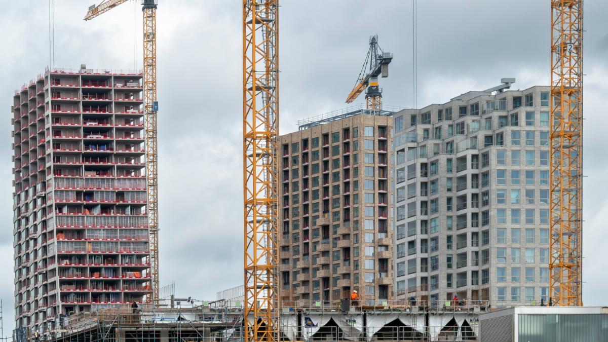 Vorig jaar gestart met de bouw van 6.000 woningen in Amsterdam