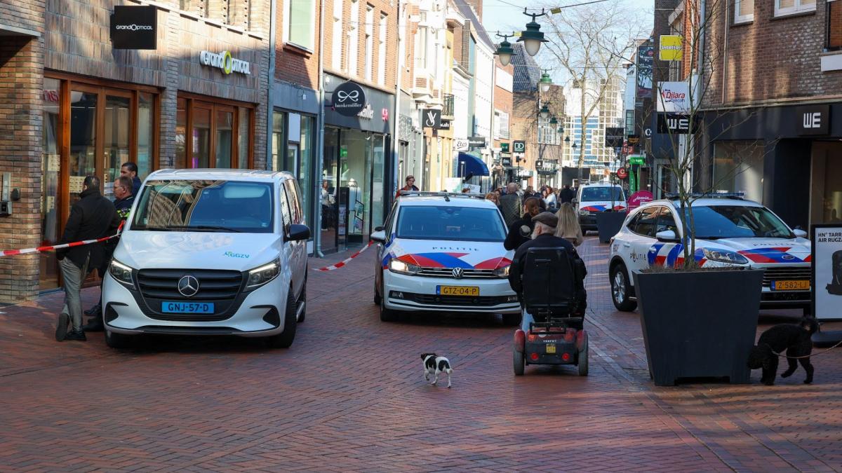 Winkelstraat Hilversum tijdelijk afgezet vanwege verward persoon
