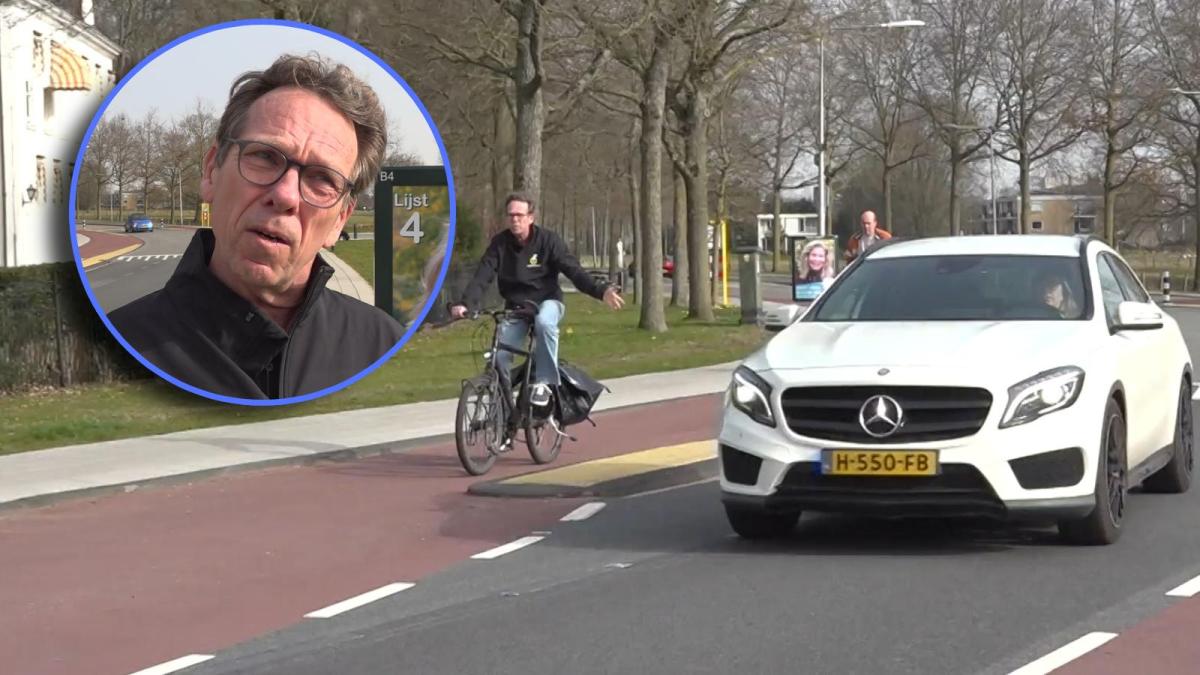 In Bloemendaal is het voor de fietser nog steeds niet veilig: 
