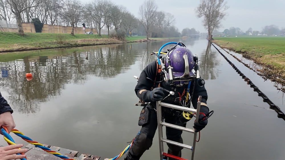 Na raketwerper en granaten levert zoektocht in Hilversums water nog een explosief op