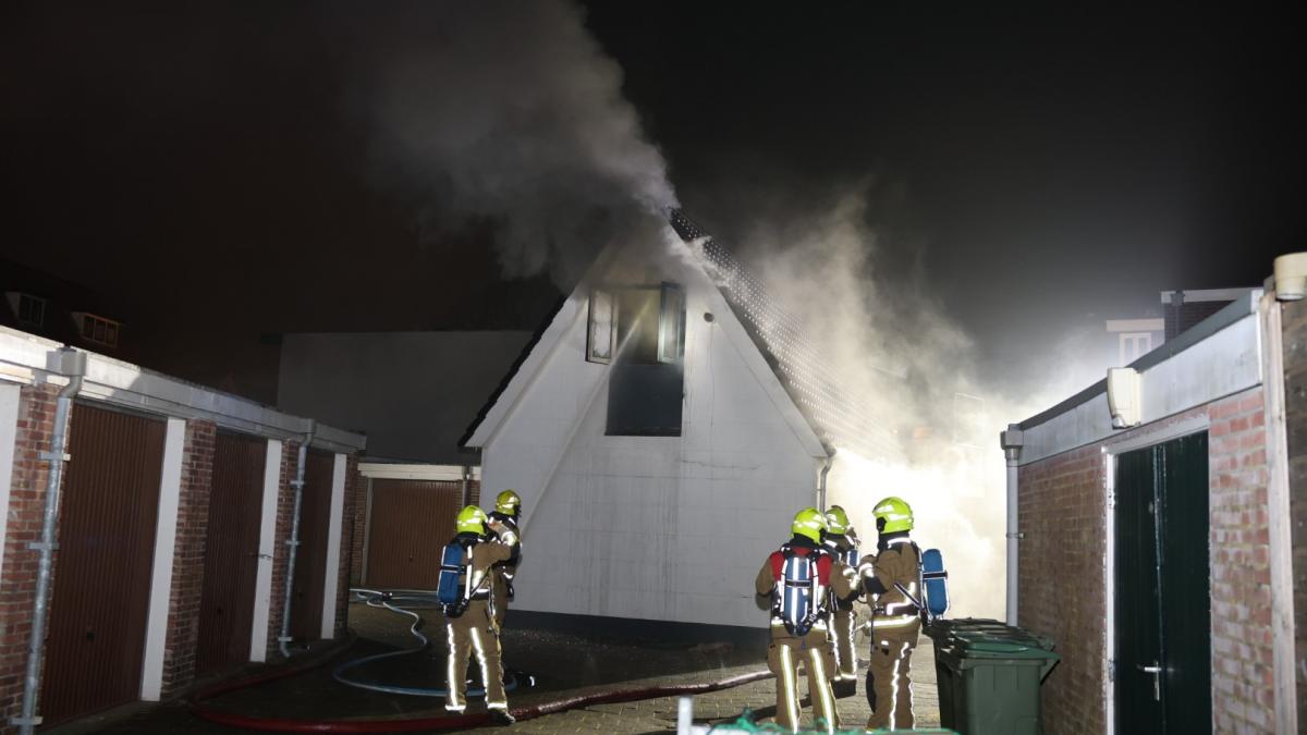Brand in leegstaande woning Haarlem