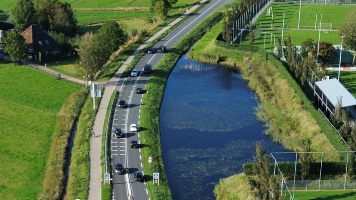 Focusflitser langs 'dodenweg' N203 tussen Uitgeest en Limmen